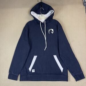 Team‎ Liquid Hoodie Mens XL Blue Rogue Pouch Pocket Heavyweight Pullover